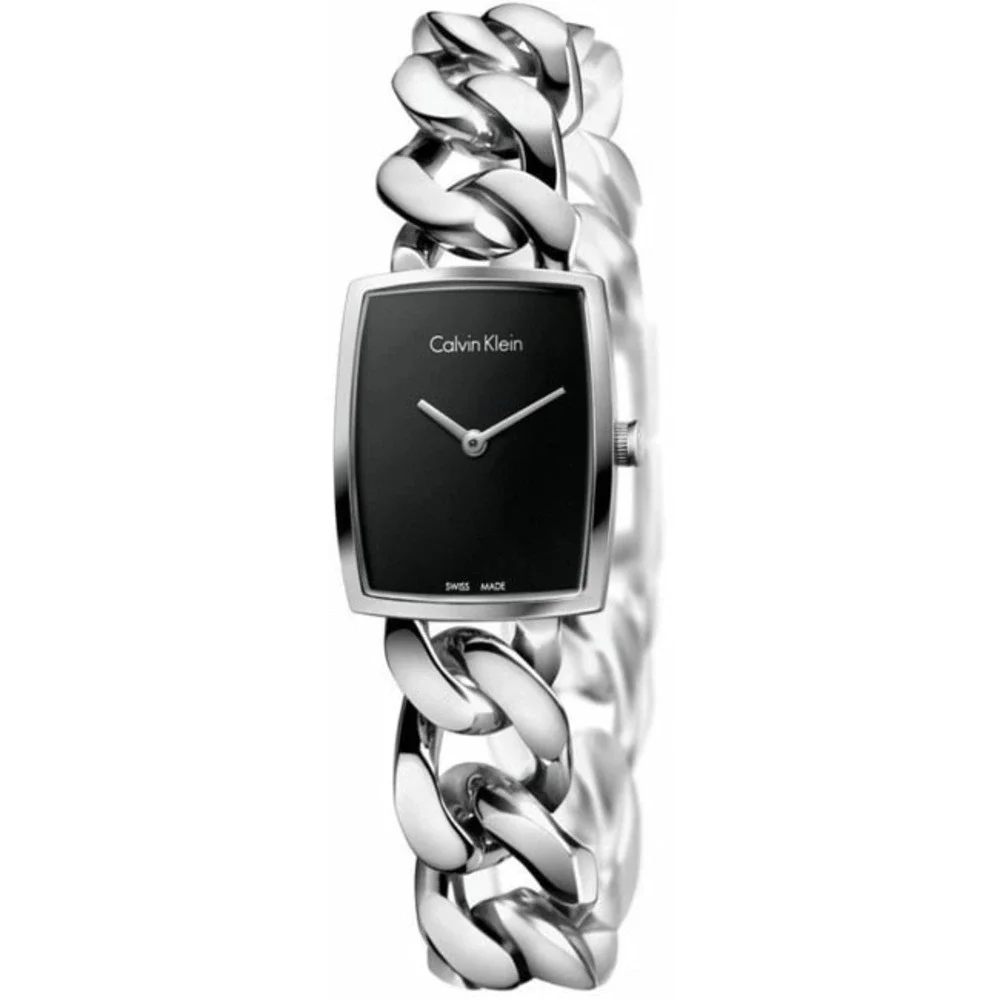 Calvin Klein CK Amaze Swiss Made Silver Watch Model K5D2L121 Womens Ladies